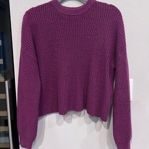 BP Rich Purple Crew Neck Sweater